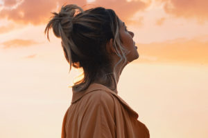 How Do You Fight Fear? woman think