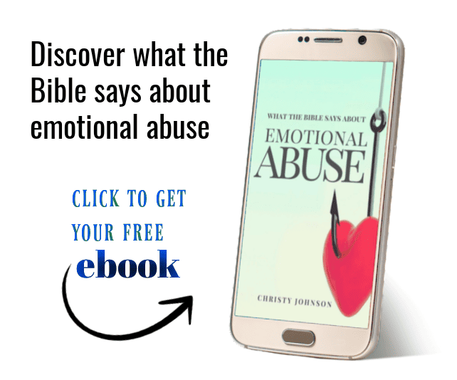 what the Bible says about emotional abuse